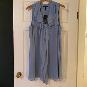 BCBG Blue Blousy Dress